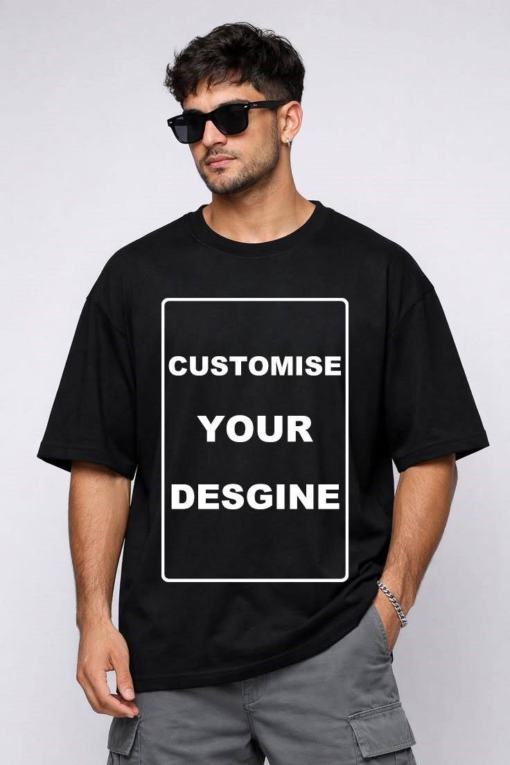 CUSTOMIZED DROP SHOULDER T-SHIRT